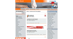 Desktop Screenshot of maler-portal.de